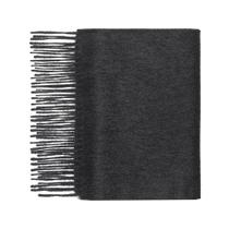 Cachecol Lona Scott 100% Cashmere, Cachecol Liso, Cinza-chumbo Cachecol Lona Scott 100% Cashmere, Cachecol Liso, Cinza-chumbo