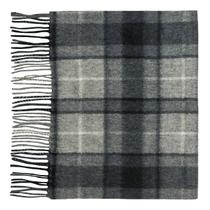 Cachecol Lona Scott Grey Buchanan 174 x 28 cm em caxemira Cachecol Lona Scott Grey Buchanan 174 x 28 cm em caxemira