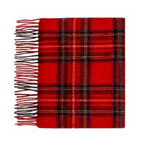 Cachecol Lona Scott Royal Stewart 174 x 28 cm em caxemira Cachecol Lona Scott Royal Stewart 174 x 28 cm em caxemira