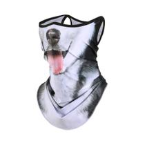 Cachecol Mágico 3D De Animais, Aquecedor De Pescoço Respirável, Máscara Facial Triangular Para