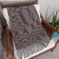 Cachecol Manta Pachimina lã tear