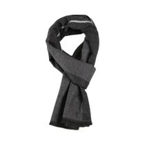 Cachecol Masculino De Inverno Com Estampa Xadrez E Paisley, Imitação De Cashmere, Dupla Face, Quente