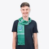 Cachecol oficial sonserina -harry potter com lata decorativa