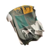 Cachecol Pashmina De Cashmere Grosso E Quente Para Mulheres, Estilo Outono Inverno, Estampa 2024