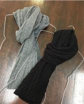 cachecol preto cachecol preto