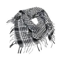 Cachecol Tático Leve Feminino Estilo Xadrez Para Primavera E Verão, Moda Hijab Estilo Militar Quente