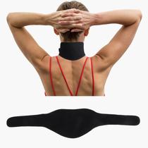 Cachecol térmico para pescoço, suporte cervical flexível para alívio da dor Cachecol térmico para pescoço, suporte cervical flexível para alívio da dor