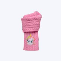 Cachecol Unicórnio Encantado Infantil Menina Puket 050404010 Rosa