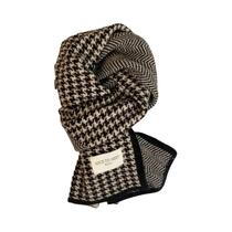 Cachecol Unissex De Malha Com Estampa Houndstooth, Outono Inverno, Aconchegante E Elegante,