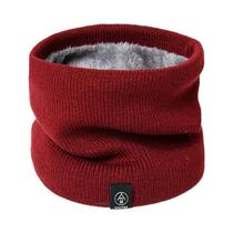 Cachecol Unissex Quente De Inverno, Protetor De Pescoço Macio De Tricô, Cobertura Facial Para