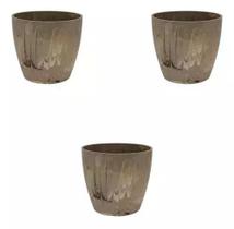 Cachepo 37001bege Diamante N1 Bege Travertino