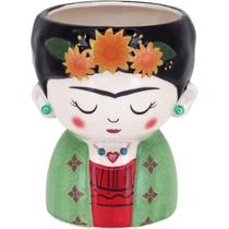 CACHEPÔ CERÂMICA VASO DECORATIVO PLANTA 17x13x13cm COLORIDO CACHEPÔ CERÂMICA VASO DECORATIVO PLANTA 17x13x13cm COLORIDO