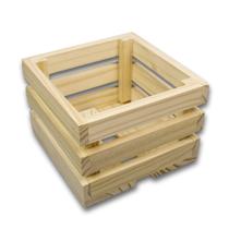 Cachepo de Madeira Pinus 15 X 15cm - 5004-r