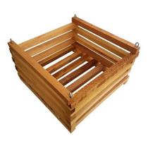 Cachepô De Madeira - Quadrado - Para Orquídeas E Plantas Cachepô De Madeira - Quadrado - Para Orquídeas E Plantas