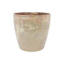 Cachepo De Mesa Redondo 19x19cm Grande Cores Tendência Luxo