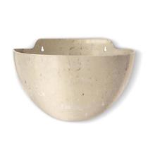 Cachepô de Parede Elegance mini Cor travertino