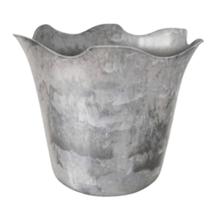 Cachepô Elegance Floral Médio (1L) Branco Carrara NUTRIPLAN Cachepô Elegance Floral Médio (1L) Branco Carrara NUTRIPLAN
