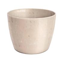 Cachepô Elegance Redondo 00 (0,4L) Travertino NUTRIPLAN Cachepô Elegance Redondo 00 (0,4L) Travertino NUTRIPLAN