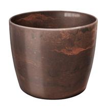 Cachepô Elegance Redondo 01 (600ml) Café NUTRIPLAN