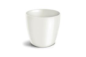 Cachepô Elegance Redondo 02 branco