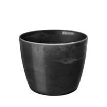 Cachepo Elegance Redondo 03 Preto Onix Cachepo Elegance Redondo 03 Preto Onix