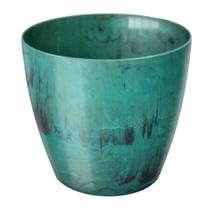 Cachepô Elegance Redondo 3,5 (2L) Verde Guatemala NUTRIPLAN