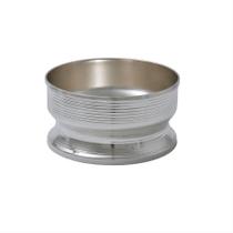 Cachepô Mini Spin Prata Baba Vacaro Para St. James - Pç