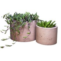 Cachepô Muniz Terracota Duo Mini/Pequeno