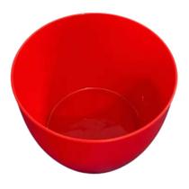 Cachepô Plástico 10 x 15cm - Vermelho - Mantac