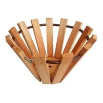 Cachepô Redondo De Madeira Rustico Para Plantas E Orquídeas Cachepô Redondo De Madeira Rustico Para Plantas E Orquídeas