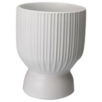 CACHEPÔ REDONDO HOME&CO VASO DECORATIVO PLANTA CERÂMICA 18x14x14cm GELO CACHEPÔ REDONDO HOME&CO VASO DECORATIVO PLANTA CERÂMICA 18x14x14cm GELO