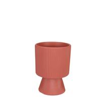Cachepô Vaso de Cerâmica Terracota 16cm- Cor:Terracota
