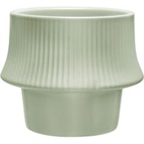 CACHEPÔ VASO DECORATIVO PLANTA HOME&CO CERÂMICA 10x13x13cm VERDE CACHEPÔ VASO DECORATIVO PLANTA HOME&CO CERÂMICA 10x13x13cm VERDE