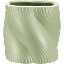 CACHEPÔ VASO DECORATIVO PLANTA HOME&CO CERÂMICA 12x11x11cm VERDE