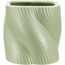 CACHEPÔ VASO DECORATIVO PLANTA HOME&CO CERÂMICA 12x11x11cm VERDE CACHEPÔ VASO DECORATIVO PLANTA HOME&CO CERÂMICA 12x11x11cm VERDE