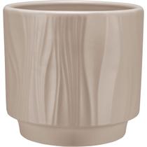 CACHEPÔ VASO DECORATIVO PLANTA HOME&CO CERÂMICA 12x13x13cm BEGE CACHEPÔ VASO DECORATIVO PLANTA HOME&CO CERÂMICA 12x13x13cm BEGE