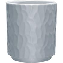 Cachepô Vaso Decorativo Planta HomeCo Cerâmica 13x11 Cinza Cachepô Vaso Decorativo Planta HomeCo Cerâmica 13x11 Cinza
