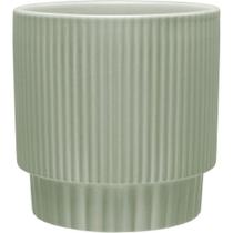 Cachepô Vaso Planta Decorativo Home&co Cerâmica 12x12 Verde Cachepô Vaso Planta Decorativo Home&co Cerâmica 12x12 Verde
