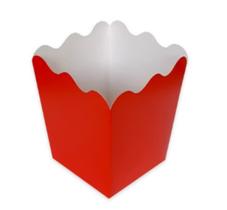 Cachepo Vermelho Com 8 Plac