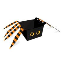 Cachepot Aranha Noite do Terror Halloween 8x8x6cm - 8 Unidades - Cromus - Rizzo