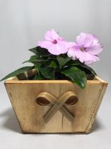 Cachepot Artesanal Em Madeira Mdf