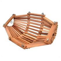 Cachepot Berço De Madeira Para Plantas E Orquídeas Tam.G