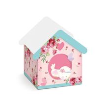 Cachepot Casinha Festa Jardim Encantado - 10 unidades - Cromus - Rizzo Festas