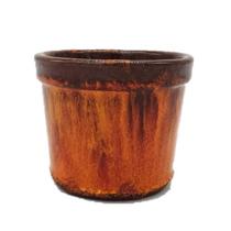 Cachepot Cerâmica 7x8,5cm - Suculentas e Plantas Pequenas