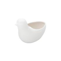 Cachepot ceramica animals bird branco 14.8x7x11.2cm