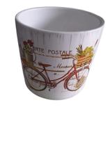 Cachepot Cerâmica Branco Grande