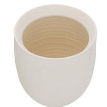 Cachepot Cerâmica Off-White