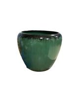 Cachepot Cerâmica Vietna Verde Musgo 16x18cm - Burguina