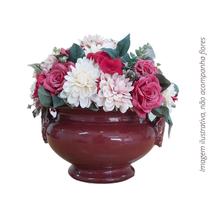 Cachepot Cerâmico Chinês Cor Terracota Elegância Histórica