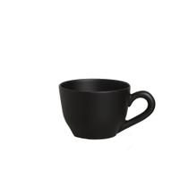 Cachepot Consumê sem Pires Decorativo em Cerâmica Home P Preto Fosco